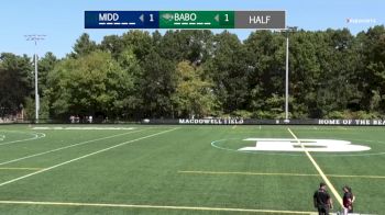 Replay: Middlebury vs Babson | Sep 15 @ 12 PM