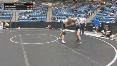 141 lbs Cons. Round 2 - Noah Ingram, Wayland Baptist (Texas) vs Asher Larson, Ottawa University