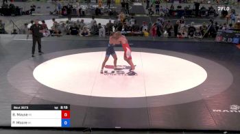 182 lbs Rnd Of 64 - Bradley Mayse, Michigan vs Patrick Moore, Wisconsin