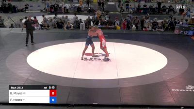 182 lbs Rnd Of 64 - Bradley Mayse, Michigan vs Patrick Moore, Wisconsin