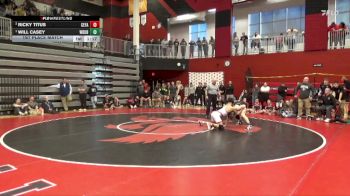 144 lbs 1st Place Match - Will Casey, Western Dubuque vs Ricky Titus, Cedar Falls