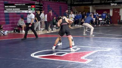 157 lbs 5th Place - Max Hermes, Rutgers vs Darius Marines, Michigan State