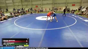 126 lbs Placement Matches (8 Team) - Brodie Bedford, Texas Red vs Jett Schwartz, Kansas Blue