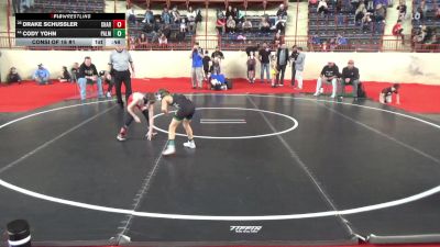 65_B lbs Consi Of 16 #1 - Drake Schussler, Chartiers-Houston vs Cody Yohn, Palmyra