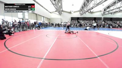 83-M lbs Quarterfinal - Matthew Amelio, Jersey 74 vs Kevin Wojcik, Yale Street