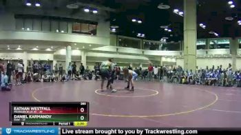 285 lbs Round 1 (16 Team) - Daniel Karmanov, RAW vs Eathan Westfall, Michigan Blue AS