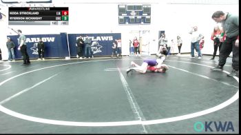 58 lbs Final - Koda Strickland, Elgin Wrestling vs Ryerson McKnight, Chickasha Youth Wrestling