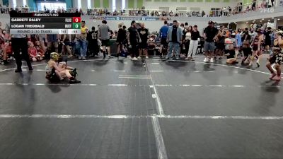 76 lbs Round 2 (10 Team) - Garrett Raley, Florida Scorpions vs Logan Theobald, Buxton