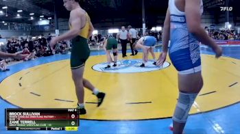 190 lbs Placement Matches (8 Team) - Zane Terrell, GREAT BRIDGE WRESTLING CLUB vs Brock Sullivan, NORTH CAROLINA WRESTLING FACTORY - BLUE