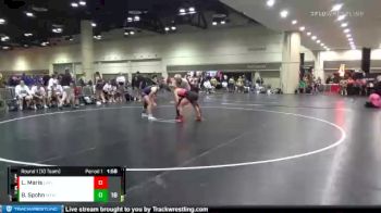 120 lbs Round 1 (10 Team) - Bella Spohn, MXW Purple vs Lucy Maris, Charlie`s Angels-FL