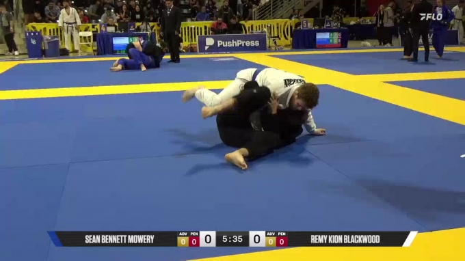 Sean Remy Remy Kion Blackwood vs Sean Bennett Mowery 2025 World Jiu-Jitsu IBJJF ...