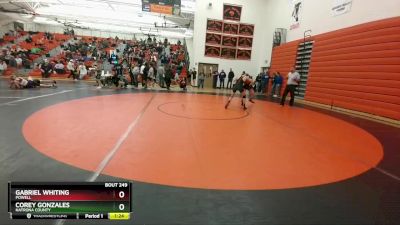 120B Round 4 - Gabriel Whiting, Powell vs Corey Gonzales, Natrona County