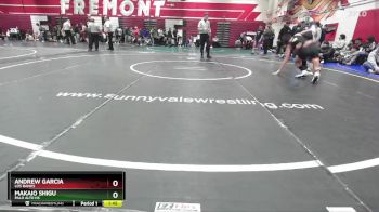 126 lbs Champ. Round 1 - Makaio Shigu, Palo Alto Hs vs Andrew Garcia, Los Banos