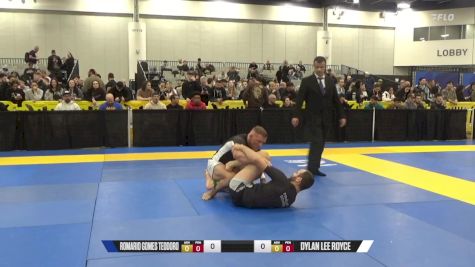 Dylan Lee Royce vs Romario Gomes Teodoro 2024 World IBJJF Jiu-Jitsu No-Gi Championship