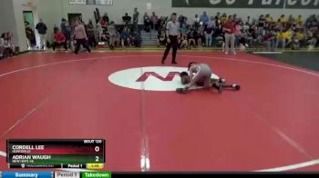 106 lbs Round 3 - Adrian Waugh, New Hope HS vs Cordell Lee, Huntsville