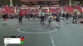 110 lbs Cons. Round 4 - Davin Ree, Triumph vs Memphis Halsey, Frontenac Youth Wrestling Club