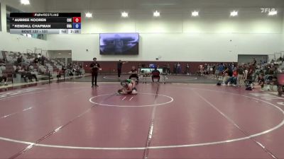 131 lbs 3rd Place Match - Kendall Chapman, Unattached vs Aubree Kooren, Cuesta College