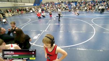 100 lbs Semifinal - Keiser Hill, Devils Wrestling vs Andrew Larsen, Team Prestige