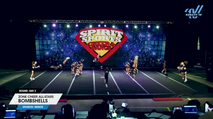 Zone Cheer All-Stars - Bombshells [2024 L4 Senior Day 2] 2024 Spirit ...