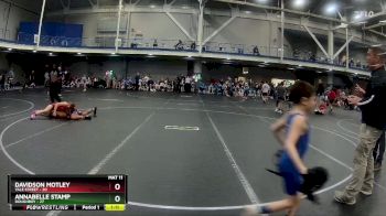 130 lbs Round 3 (4 Team) - Davidson Motley, Yale Street vs Annabelle Stamp, Doughboy