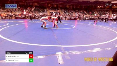 84 lbs Round Of 16 - Presten Salcedo, Monster Garage vs Easton Carlson, Sanderson Wrestling Academy