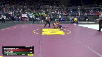 90 lbs Champ. Round 1 - Jackson Marlett, St. Charles WC vs Kyle Hayes, Contender Wrestling