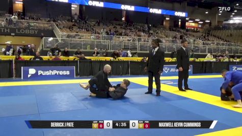 Maxwell Kevin Cummings vs Derrick J Pate 2025 Pan Jiu Jitsu IBJJF Championship