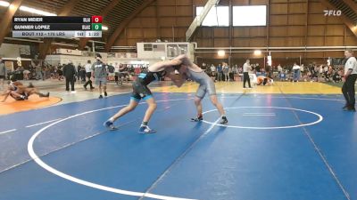170 lbs Rr Rnd 1 - Ryan Meier, Blair Academy vs Gunner Lopez, Black Fox