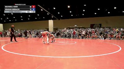 150 lbs Cons. Round 5 - Maxwell Kerr, KS vs Keagan Sieracki, TX