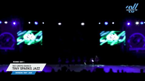 No Limits Dance - Tiny Sparks Jazz [2024 Tiny - Jazz Day 1] 2024 ASC Clash of the Titans Schaumburg & CSG Dance Grand Nationals