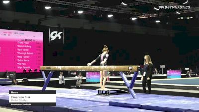 Emerson Fisk - Beam, Golden City Gym - 2021 GK US Classic & Hopes Championship