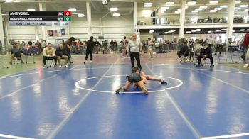 74 lbs Consi Of 4 - Jake Vogel, Lincoln-Sudbury vs Marshall Webber, Refinery WC