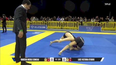Luce Victoria Stubbs vs Vanessa Nicole Comeau 2025 Pan IBJJF Jiu-Jitsu No-Gi Championship