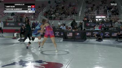 72 kg Semis - Amit Elor, NYCRTC/ TMWC vs Kaylynn Albrecht, USOPTC/ TMWC