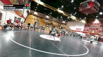 156-170 lbs 3rd Place Match - Taylin Birdsley, Thermopolis Middle School vs Katie Kemme, Dean Morgan