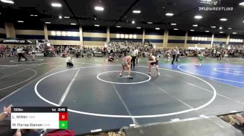 190 lbs Consi Of 8 #1 - Logan Witten, Trabuco Hills HS vs Matthew Porras Diamond, Temecula Valley High