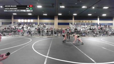 88 lbs Consi Of 8 #1 - Archie Nelson, N8 vs Lucca Martinez, Rough House