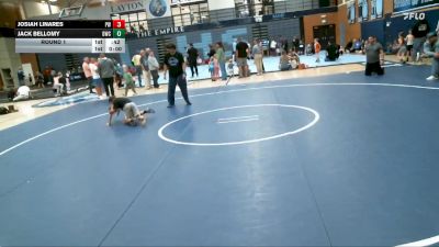 65-70 lbs Round 1 - Josiah Linares, Peak Wrestling vs Jack Bellomy, Davis Wrestling Club