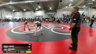 126 lbs Cons. Round 1 - Jack Aragona, Lewis - Palmer vs Miles Larsen, Legend