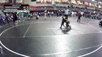 62 lbs Cons. Semi - Exodus Horsechief, Hawks Wrestling Club (Lincoln) vs Konner Bohaboj, Howells-Dodge