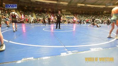 96 lbs Consi Of 4 - Tucker Brill, Hawk vs Jaxon Fincher, BullTrained