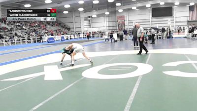 5 - 106 lbs 3rd Place Match - Landon Warren, Hickory vs Aiden Blackwelder, Glen Allen