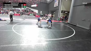 120 lbs Quarterfinal - Brayden Bergemann, Askren Wrestling Academy vs Beau DeLong, CrassTrained: Weigh In Club