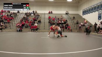 174 lbs Rr Rnd 1 - Lenny Pinto, Rutgers vs Marc Koch, Davidson