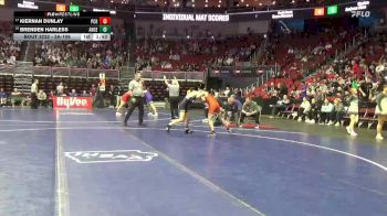 3A-106 lbs Cons. Round 2 - Brenden Harless, Ankeny Centennial vs Kiernan Dunlay, Prairie, Cedar Rapids