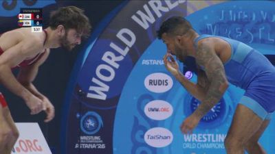 57 kg Qualif. - Timothy Alexander Levine, Canada vs Pedro Jesus Mejias Rodriguez, Venezuela