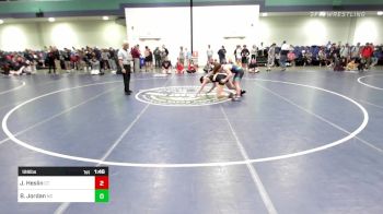 126 lbs Consi Of 64 #2 - Jackson Heslin, CT vs Benjamin Jordan, NC