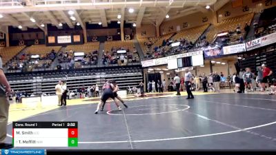 157 lbs Cons. Round 1 - Tj Moffitt, Northeastern Junior College vs Matthew Smith, Labette Community College