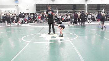 44 lbs Rr Rnd 7 - Santino DePinto, Wrecking Crew Wrestling Academy - K3 vs Logan Dimichele, Revival Oange