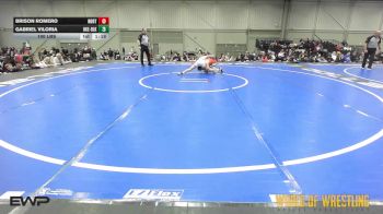 100 lbs Semifinal - Brison Romero, Northern Colorado 14U vs Gabriel Viloria, OK Elite 14U Black